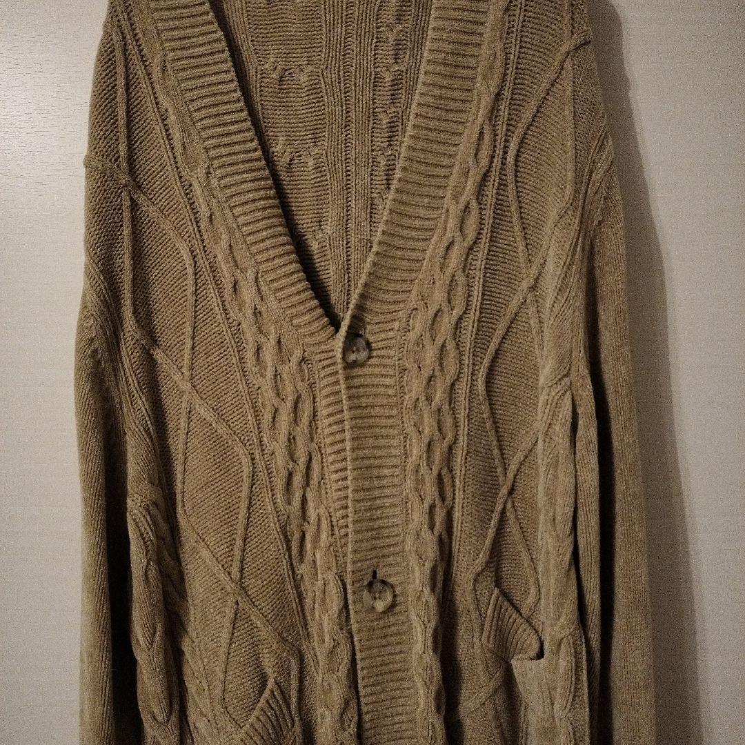佐藤健 ABYTS ケーブルニットカーディガン - メルカリ