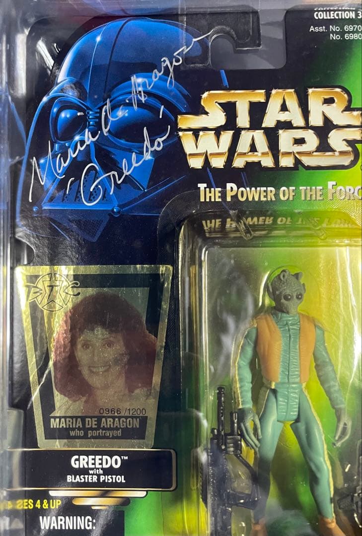 スターウォーズ グリード 限定1200直筆サイン autograph - メルカリ