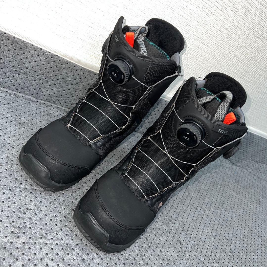 ２回使用 レディース 24.5cm BURTON FELIX W-BOAブーツ