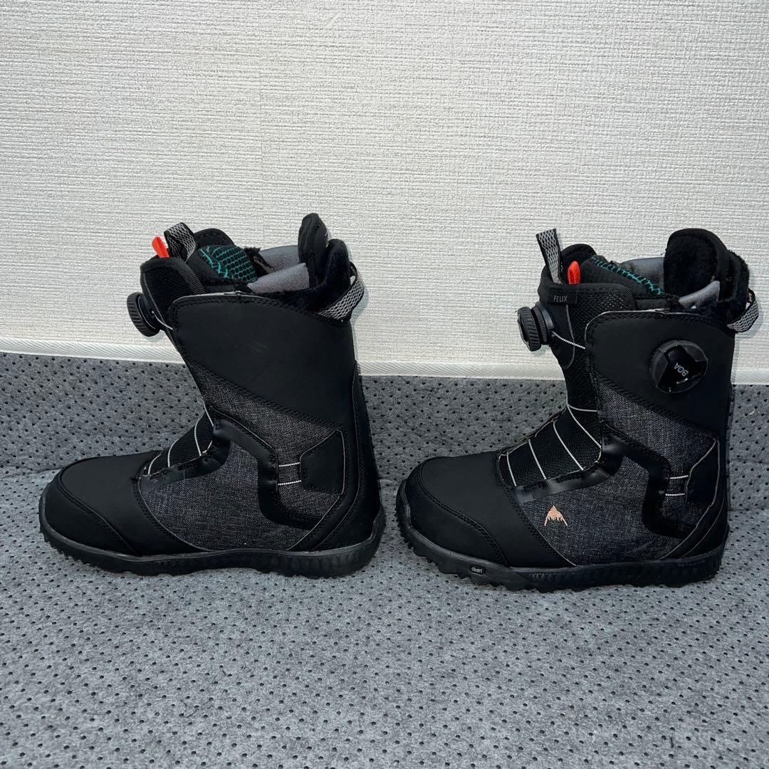 ２回使用 レディース 24.5cm BURTON FELIX W-BOAブーツ