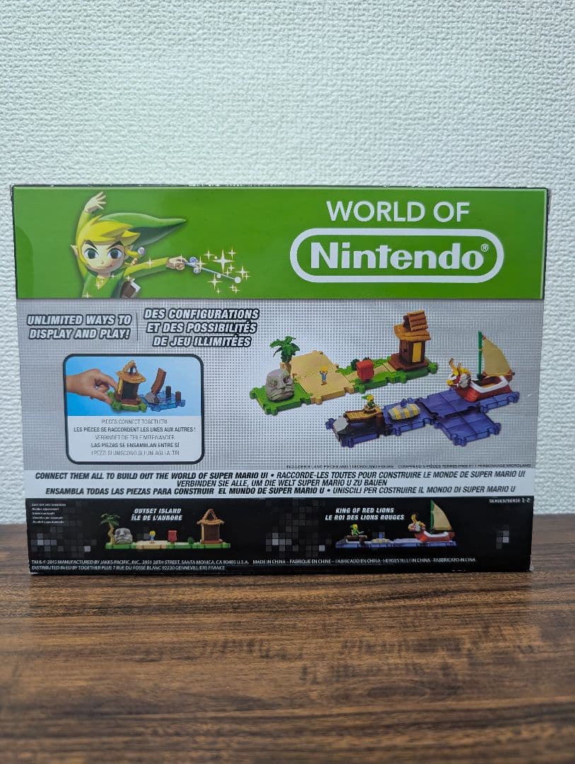 ワールドオブニンテンドー ゼルダの伝説風のタクト リンク 赤獅子の王 フィギュア