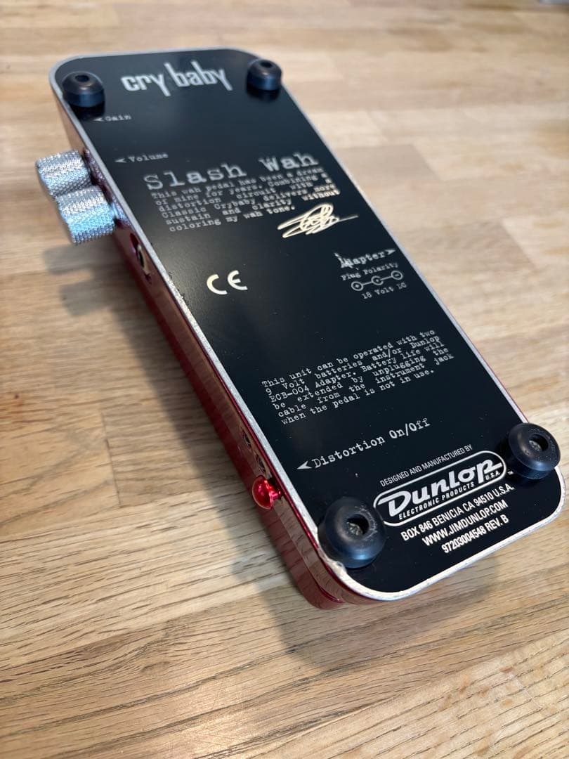 JIM DUNLOP Cry Baby Slash ワウペダル