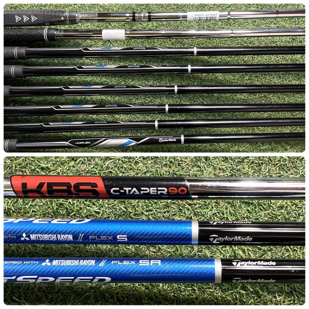 レフティ】 テーラーメイド ジェットスピード ゴルフクラブセット 11本