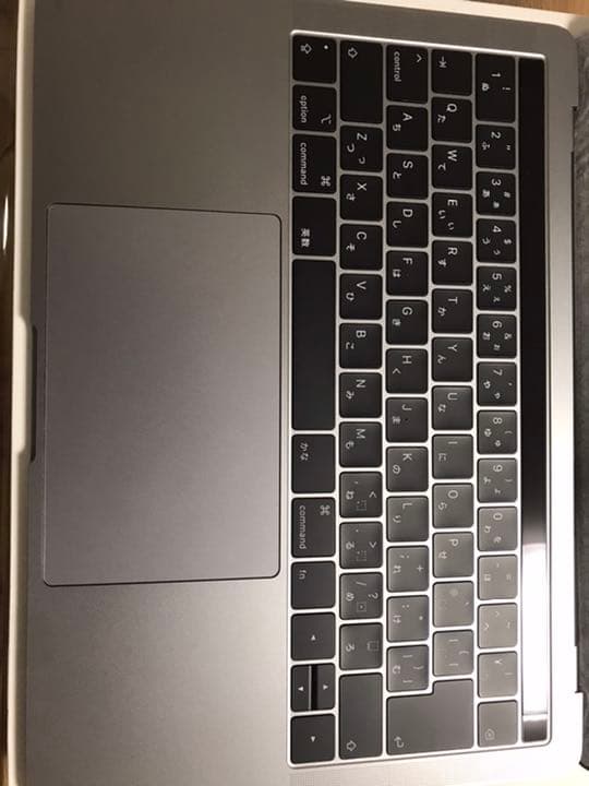 MacBook本体 MacBook pro 13  1.4GHz 256GB SG