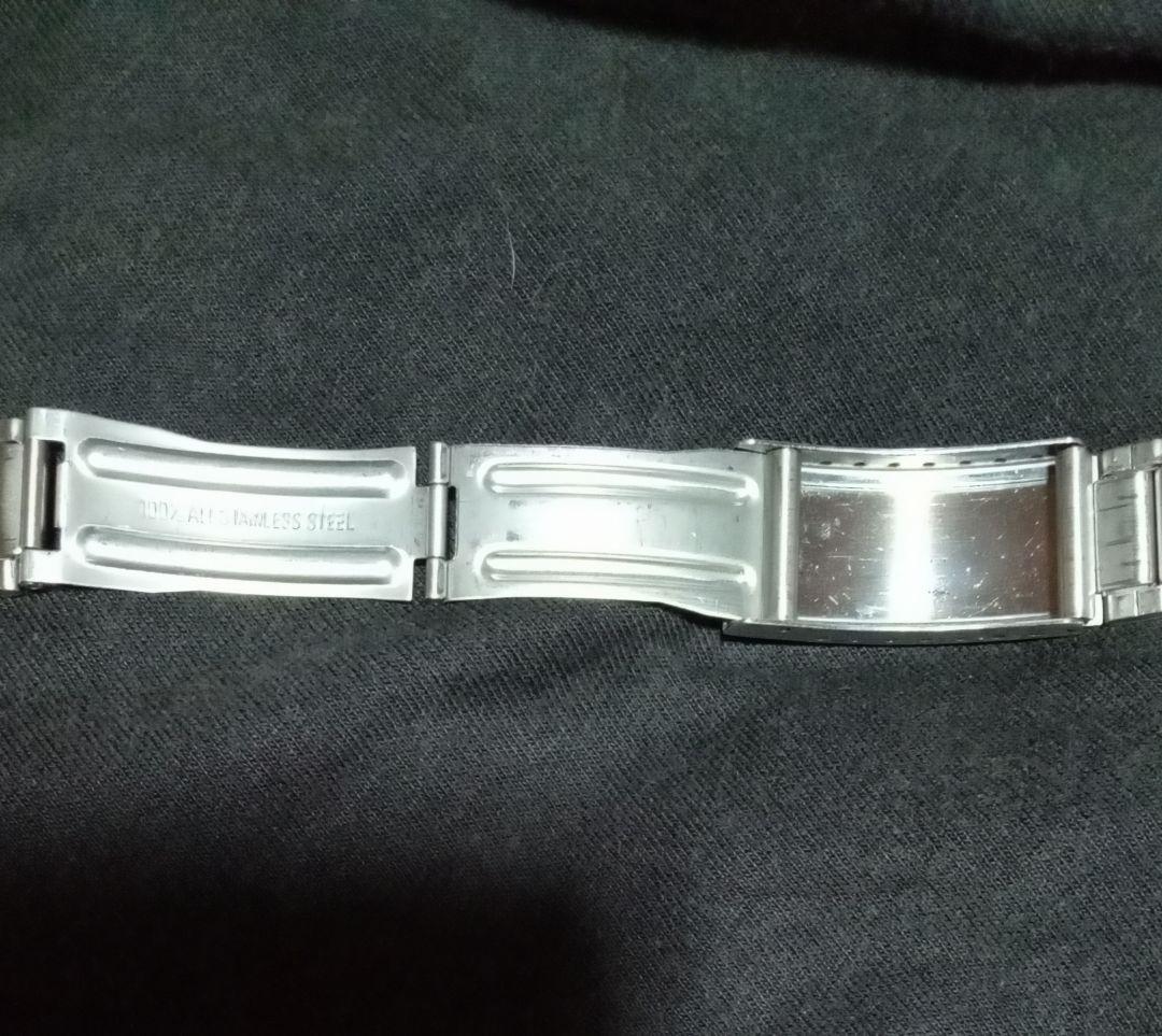 最終値下げ】 オメガ純正バックル&社外キャタピラタイプブレスレット 20mm