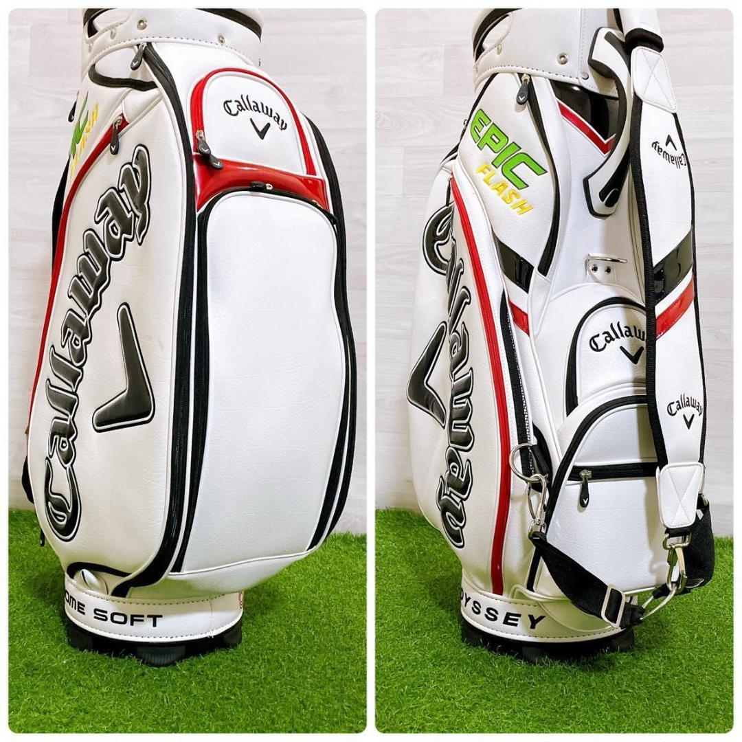 極美品 キャロウェイ EPIC FLASH キャディバッグ ツアーモデル 希少