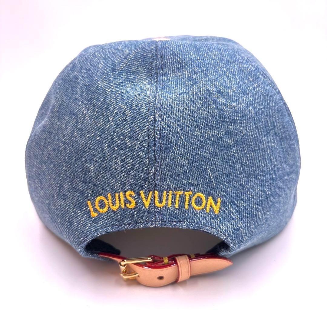 極美品希少品 ルイヴィトン キャップ デニム LVアップタウン 25080601