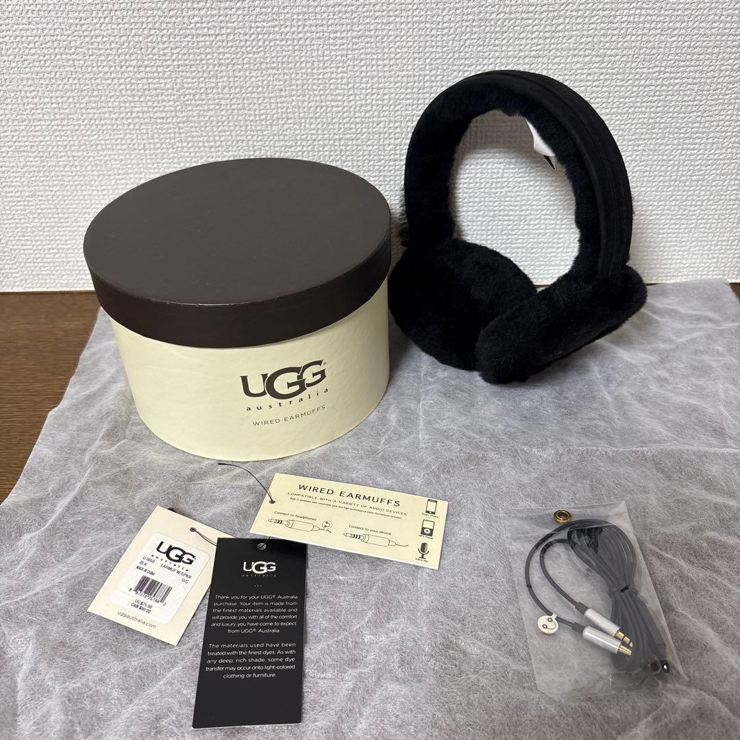 《未使用》UGG／イヤーマフ（ブラック）