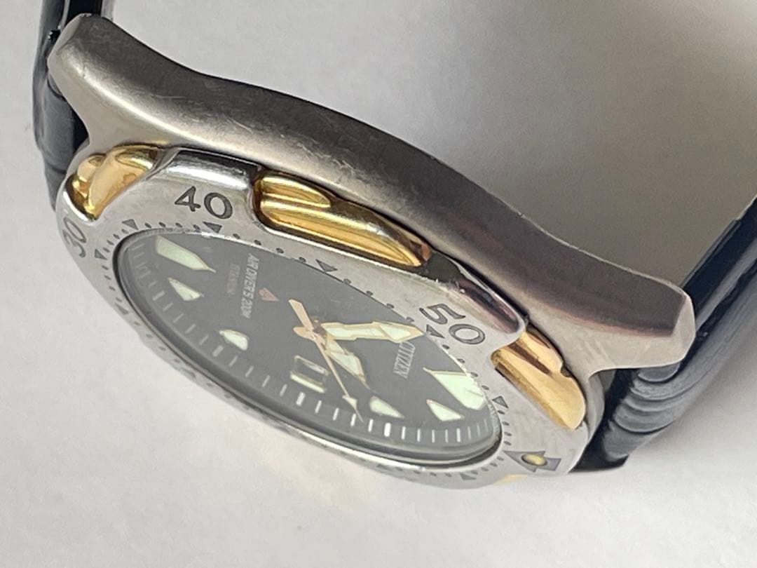 CITIZEN AIR DIVERS 200m TITANIUM 5512- - メルカリ