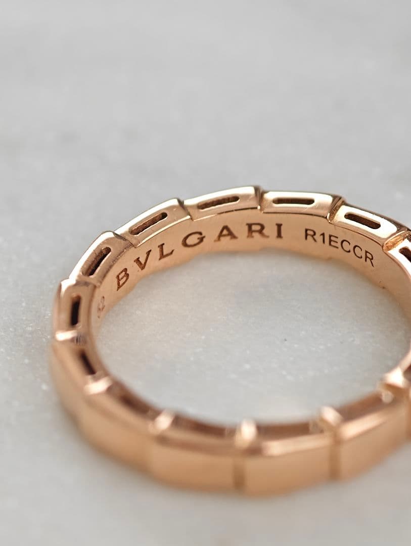 専用出品中　ブルガリ セルペンティ ヴァイパー リング 750(PG) 4.2g