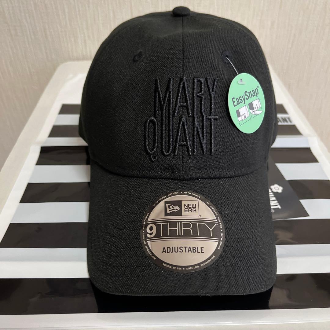 マリークワント ニューエラコラボ キャップ 新品（ブラック） - メルカリ