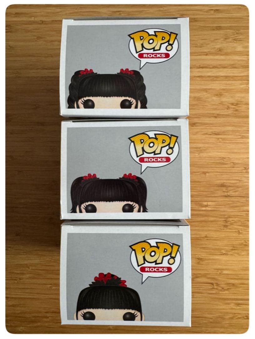 新品未開封★BABYL FUNKO POP! ROCKS 3体セット