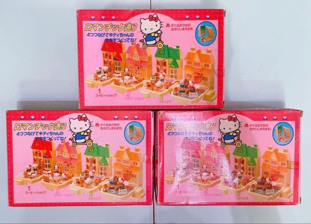 キティ　ロマンチック通り　レトロ　フィギュア　トーホー