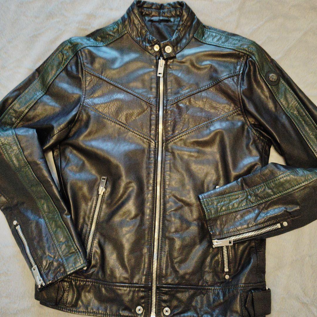 DISEL FLYING COUGAR 極美品 ディーゼルライダーズジャケット - メルカリ