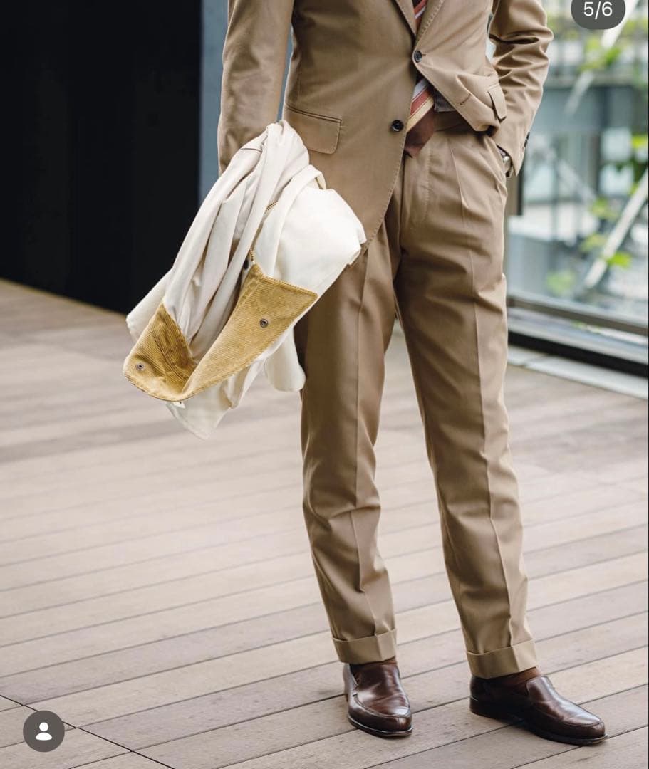 バブアー beams f 西口 36 アイボリー Barbour ビデイル - メルカリ