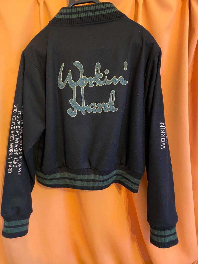 藤井風　 Workin' Hard ショート丈スタジャン　M
