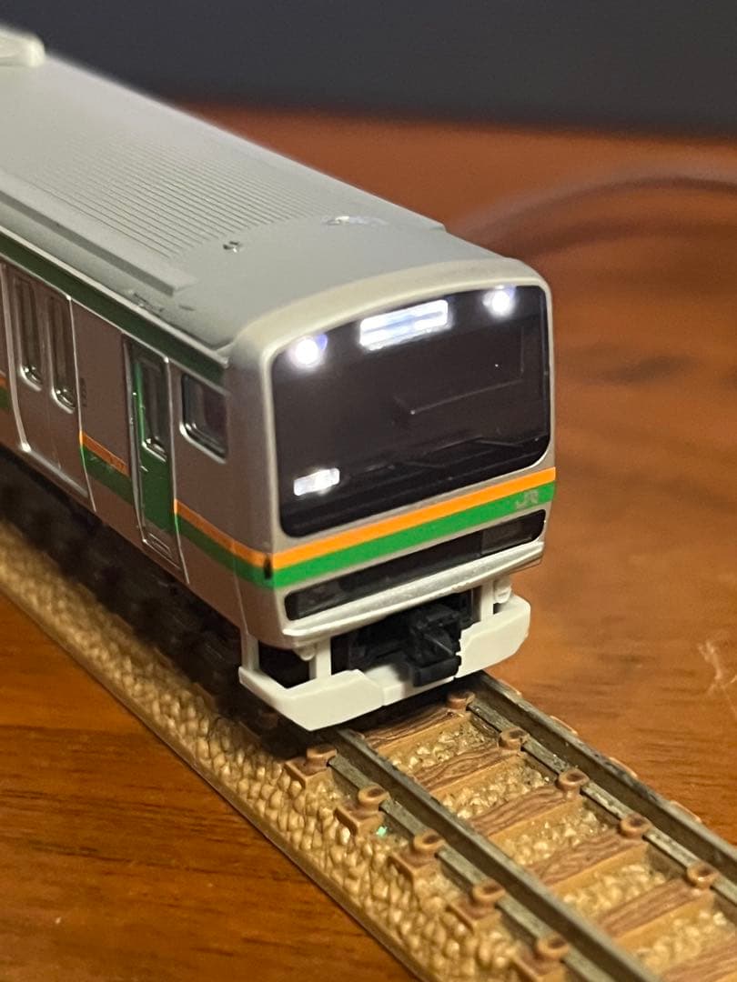 E231系9両　tomix ライト点灯動力動作確認済　ジャンク品