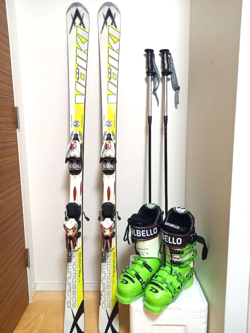 ハイスペック　スキーフルセット HEAD（ヘッド） スキー板 スキーセット メンズ スキー4点セット