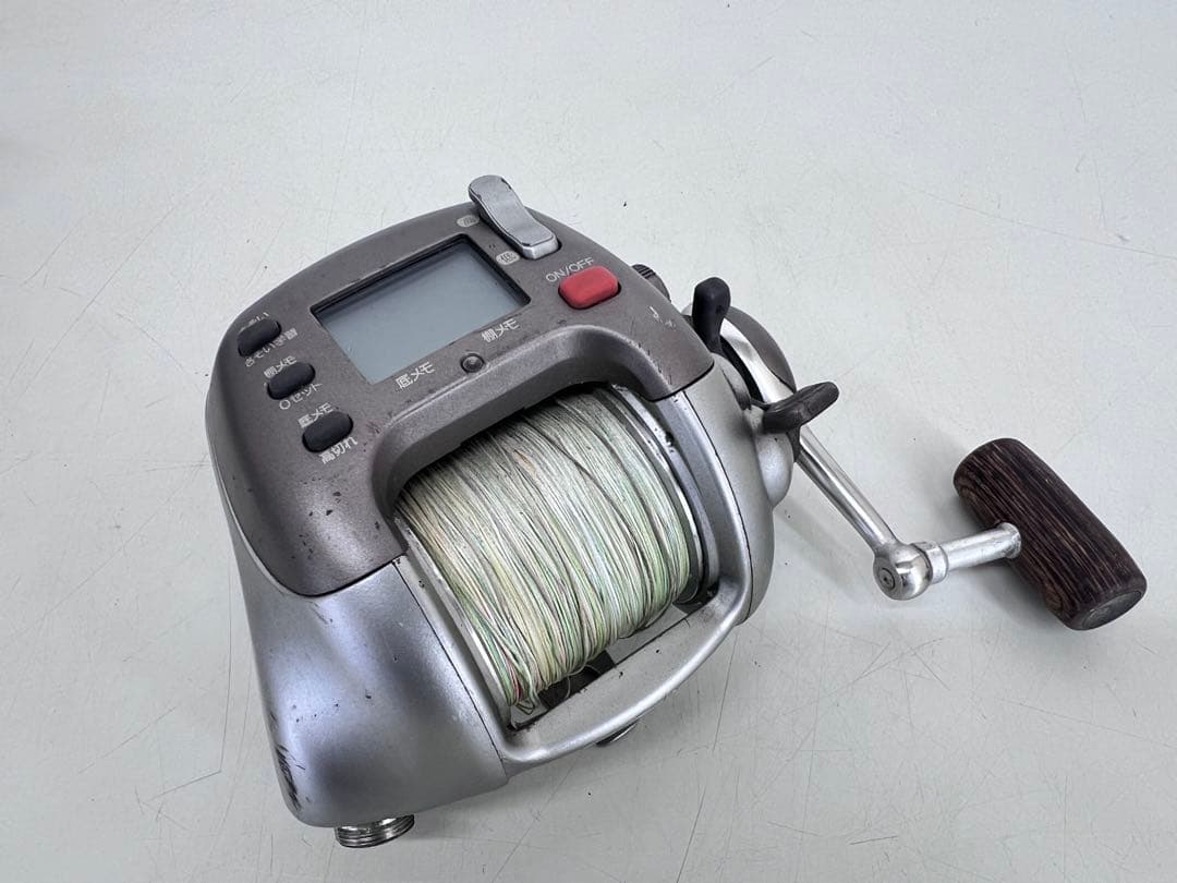 シマノ 電動リール 97電動丸 3000XH コードつき動作問題なし - メルカリ