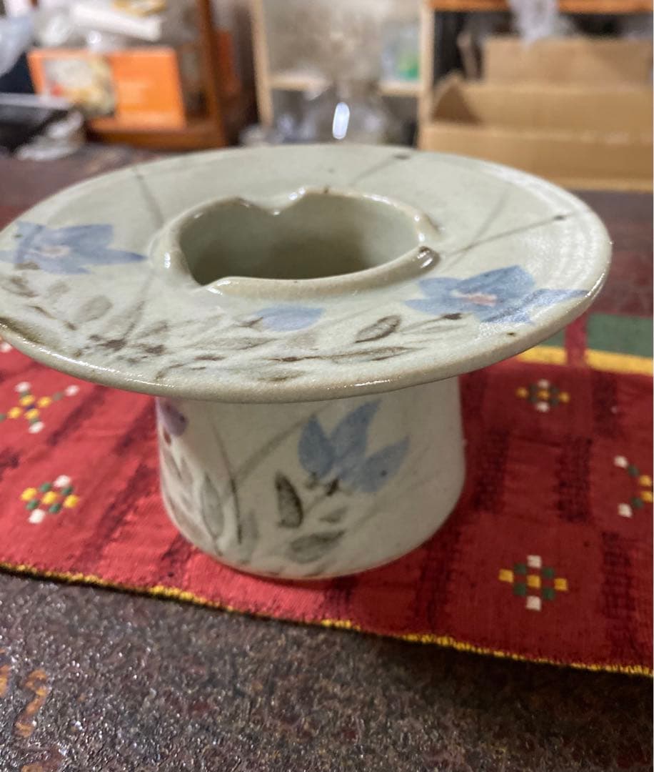 幸兵衛窯 加藤 雪兵衛 花紋 灰皿 無形文化財 骨董 - メルカリ