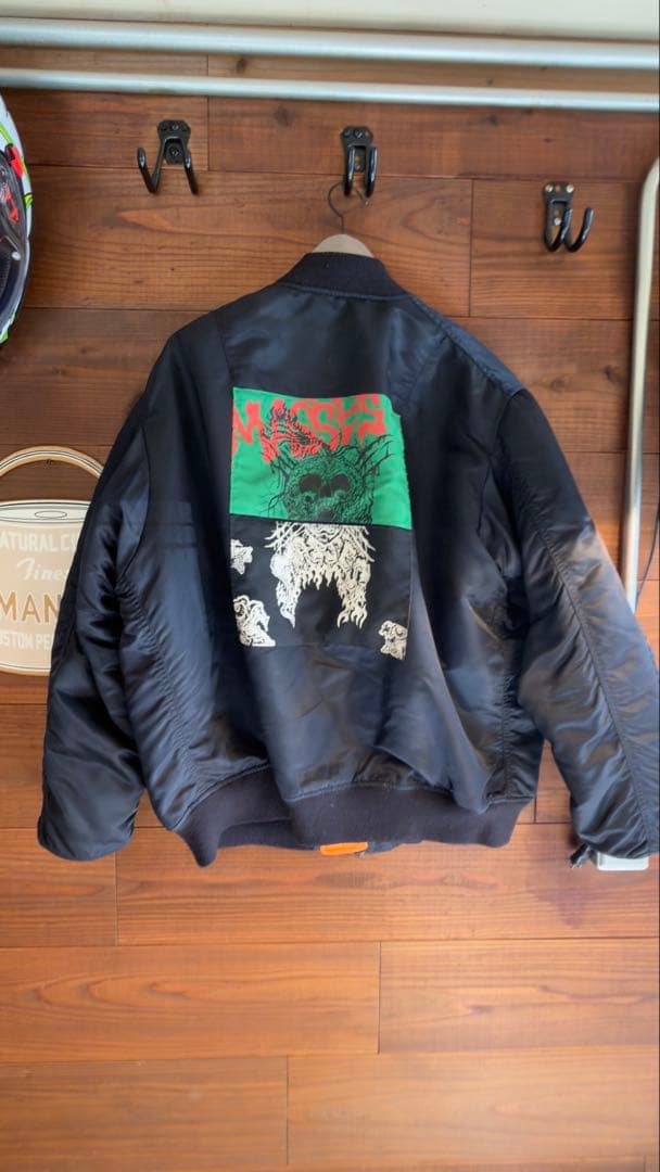 MASSES マシス 21AW MA-1 ボンバージャケット XL 長瀬 - メルカリ