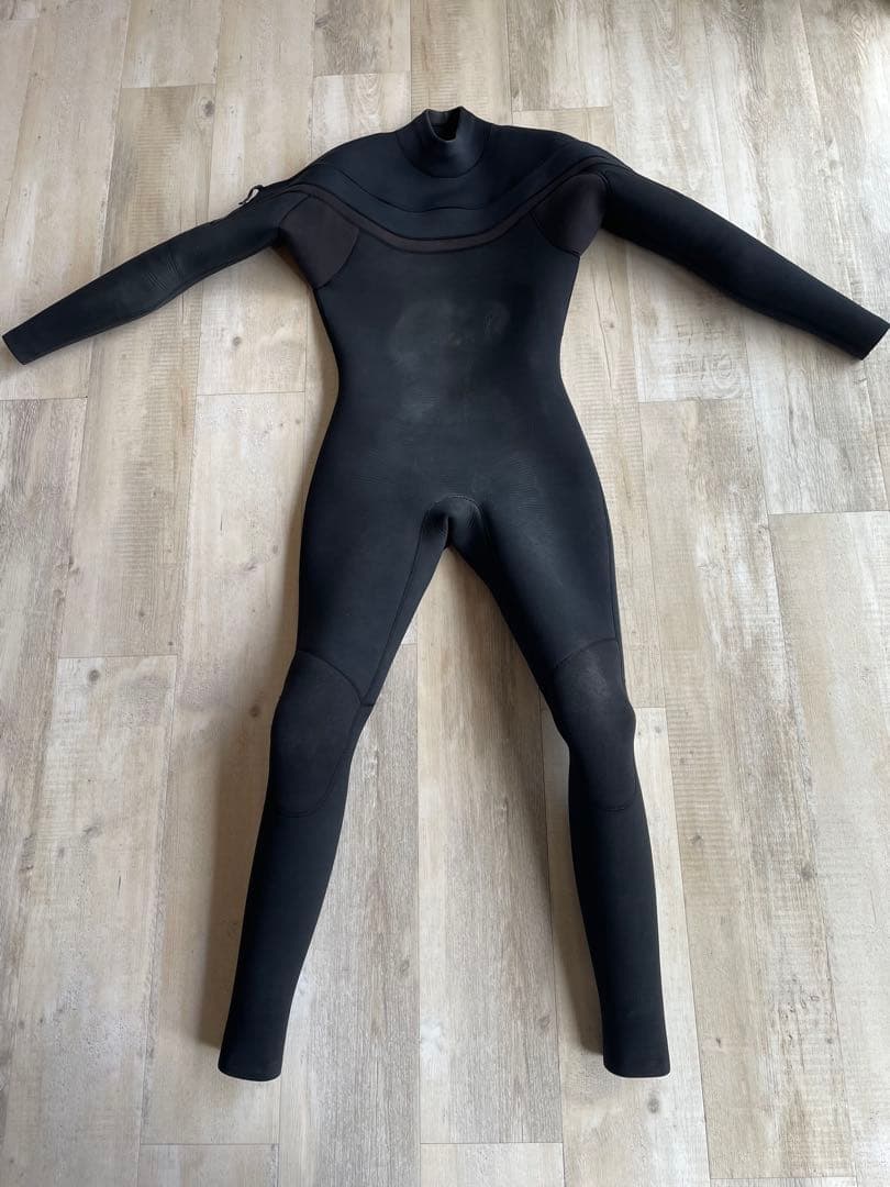 ウェットスーツ　ジョーフル3㎜　メンズML　オールブラック ZEAK(ジーク) ウェットスーツ 男性用 メンズ フルスーツ 3mm / 2mm