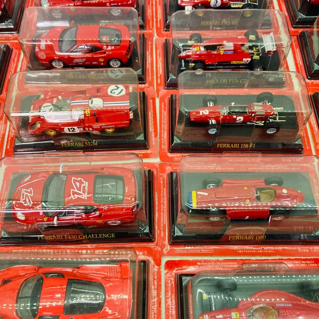 【71台大量まとめ★未開封】アシェットフェラーリコレクション　ミニカー　1/43