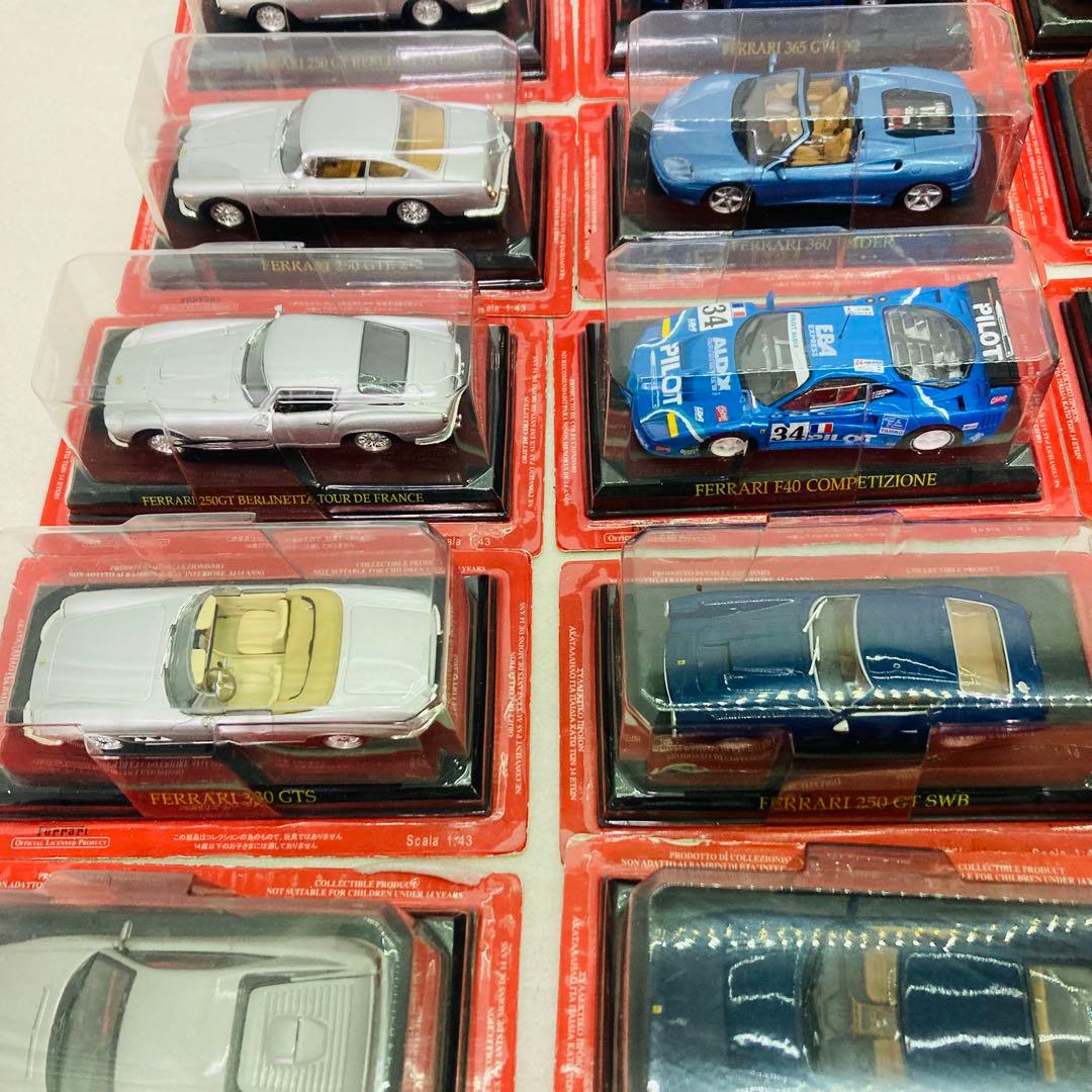 【71台大量まとめ★未開封】アシェットフェラーリコレクション　ミニカー　1/43