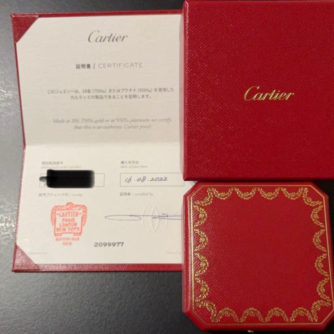 CartierカルティエLOVEラブリングクラシック#10定価358,600円 - メルカリ