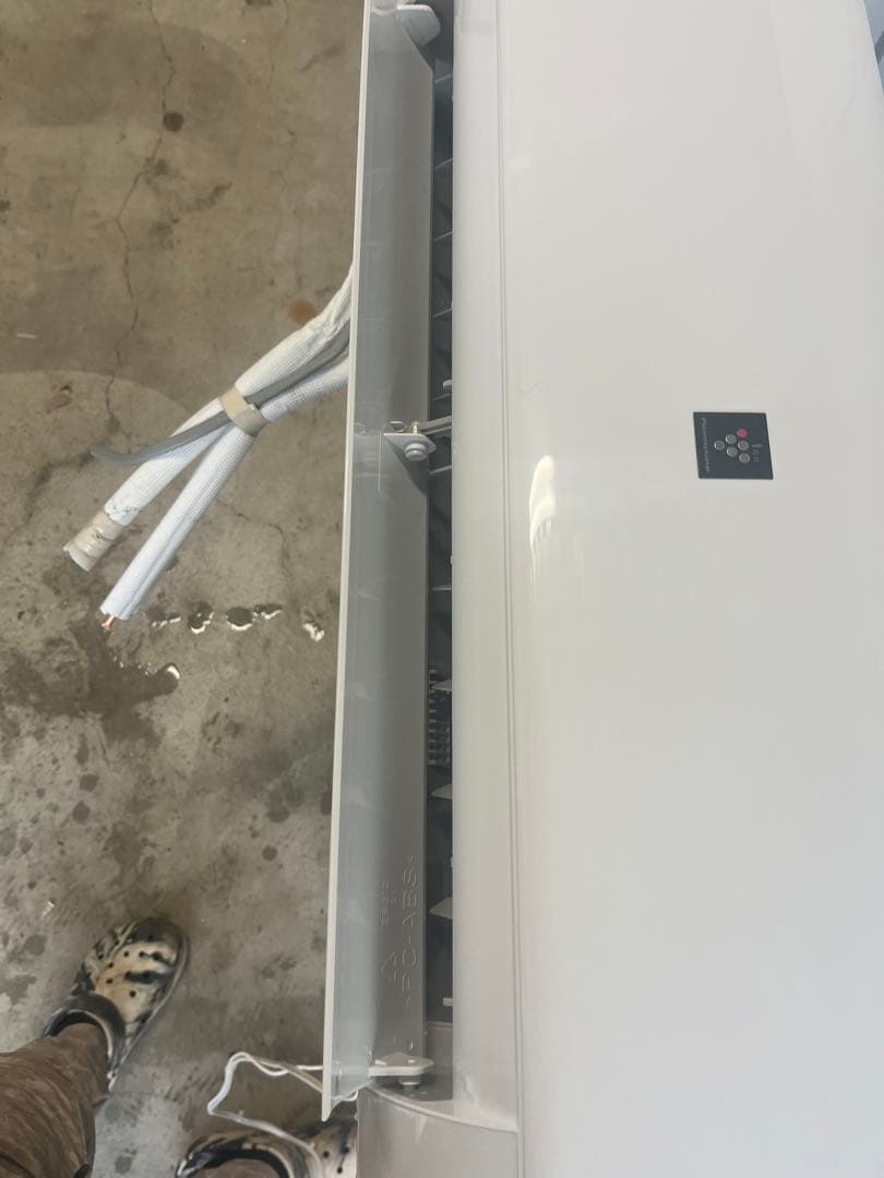 分解洗浄済みSHARP AY-P22DH エアコン室外機2023年製 T