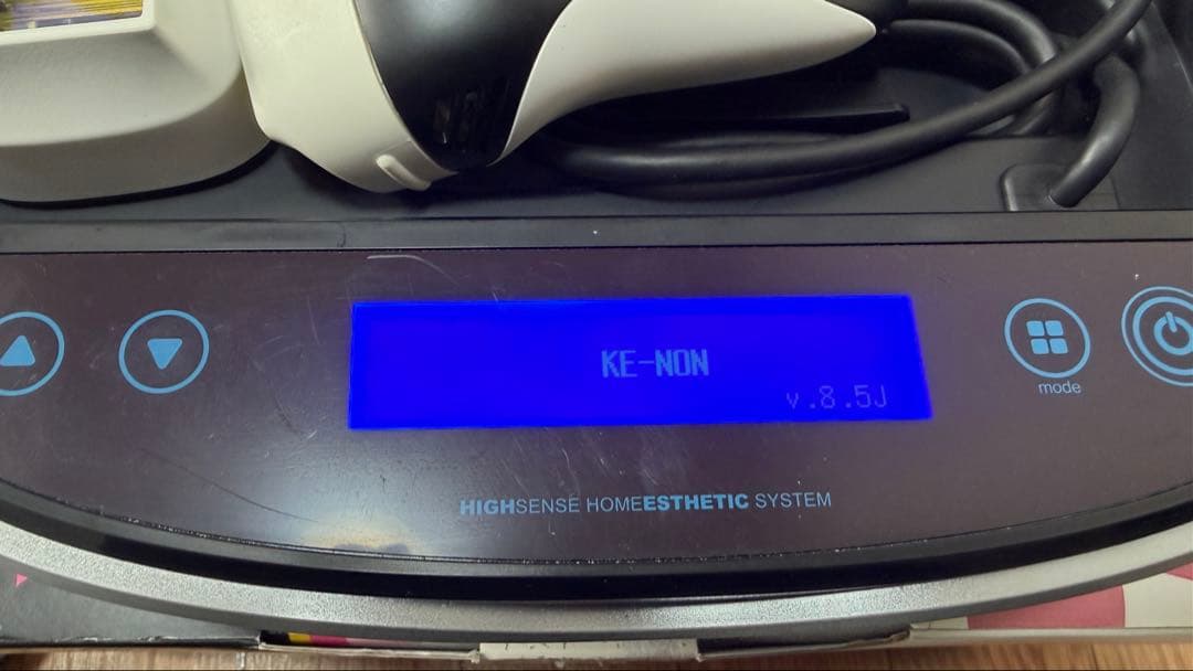 ケノン 8.5j 脱毛器 エクストラカートリッジ付き