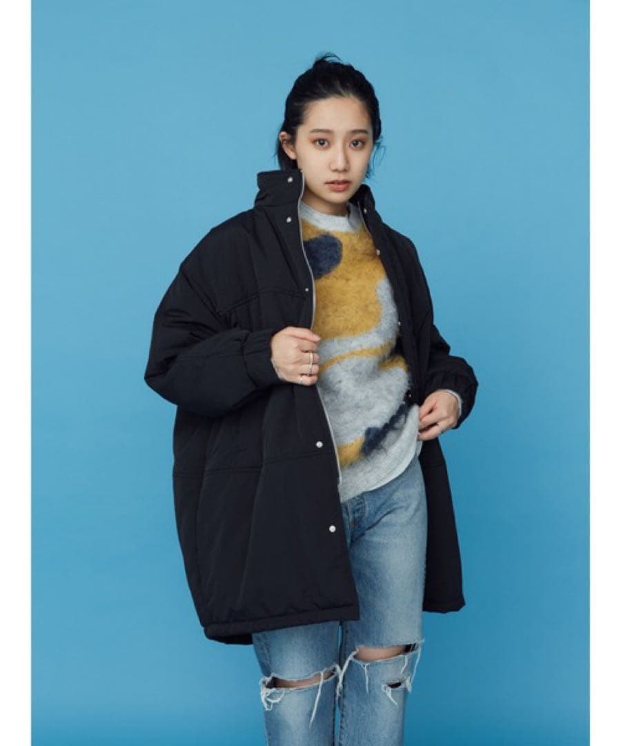 Ungrid モンスターコート ブラック - メルカリ