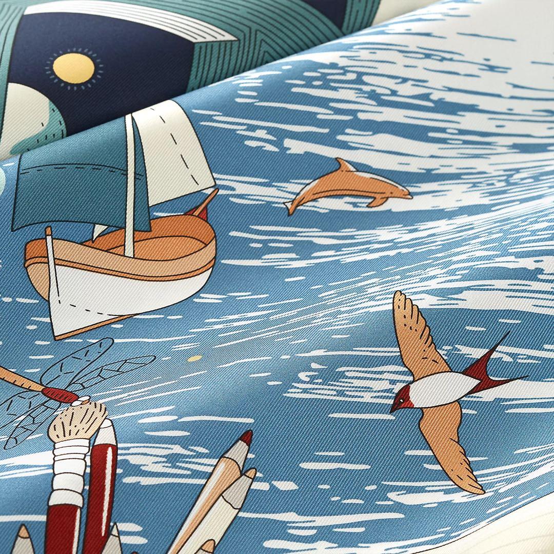 新品未使用　エルメス　26春夏新作　カレ 90 《エスプリの旅立ち》