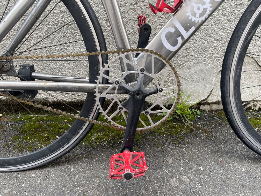 手渡し希望 ピストバイク カスタム 700C シングルギア ドロップ