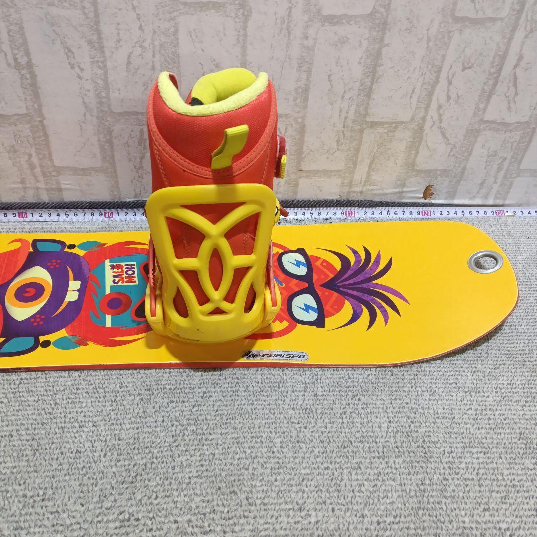 メンテ済■SALOMON-100cm■ブーツ19.5〜20.5cm■ジュニア子供