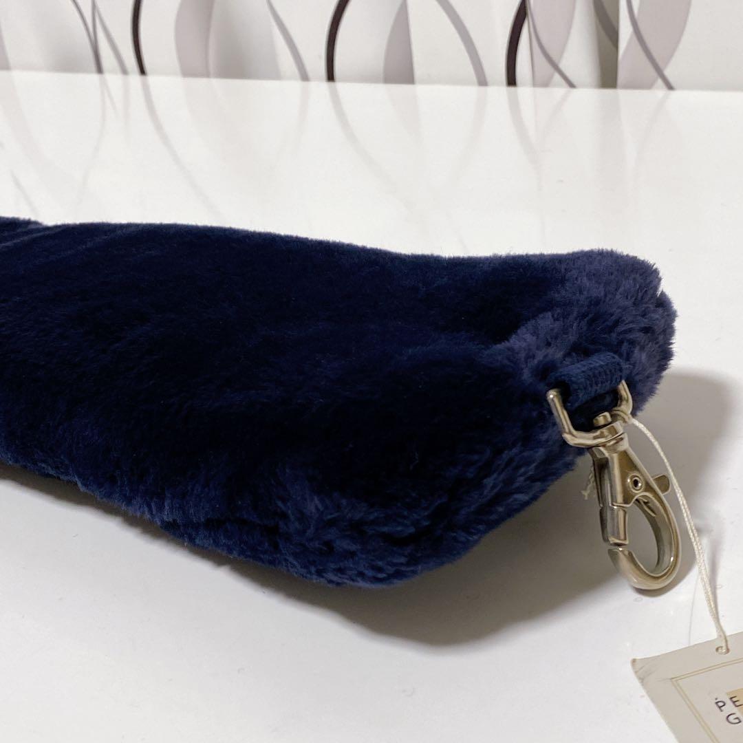 パーリーゲイツ ショルダーパッド ベルト 紺 ネイビー ゴルフ キャディ