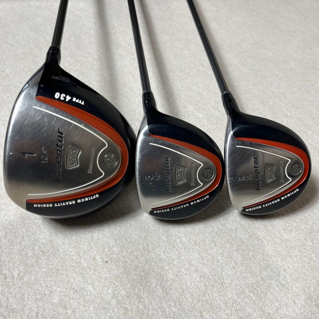 BRIDGESTONE Inceptor EVX メンズ ゴルフクラブセット - メルカリ