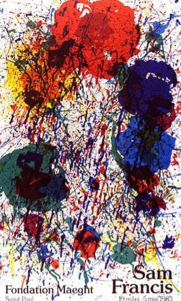 額装済/COMPOSITION 1983/サム フランシス/アートポスター - メルカリ
