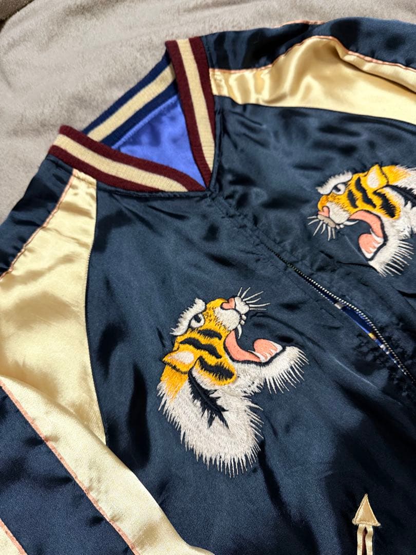 2面用 テーラー東洋 Hawaii 虎 日本限定版 スカジャン vintage - メルカリ