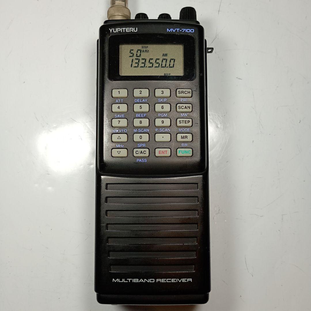 ユピテル 受信機 MVT-7100 動作品 メモリコンデンサ交換済 アダプター