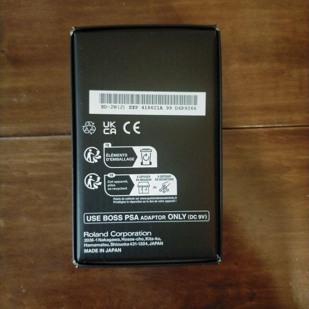 【新品】BOSS /Waza Craft・ BD-2W オーバードライブ