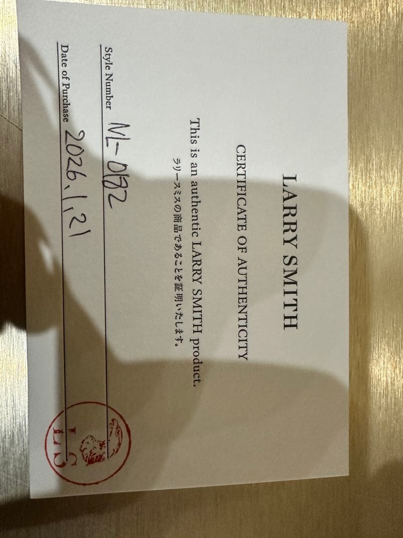 アクセサリー LARRY SMITH ROSE PENDANT \"MIDIUM\"