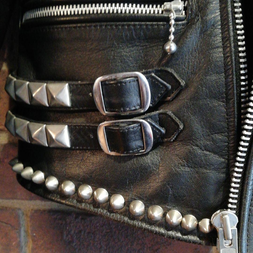 80s ダブルライダース 鋲ジャン パキジャン パンク schott ショット