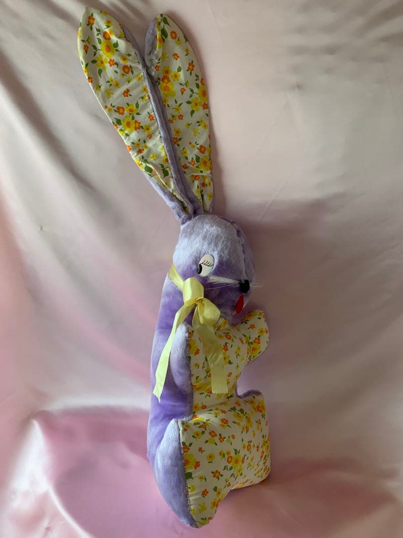 ビンテージドール　イースターバニー　うさぎ　ウサギ　レトロ　70s