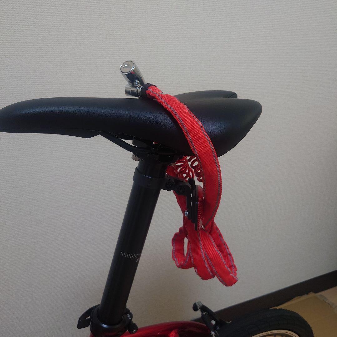 マサさん用】ルノー（赤）7段変速 折りたたみ自転車（鍵・ライト