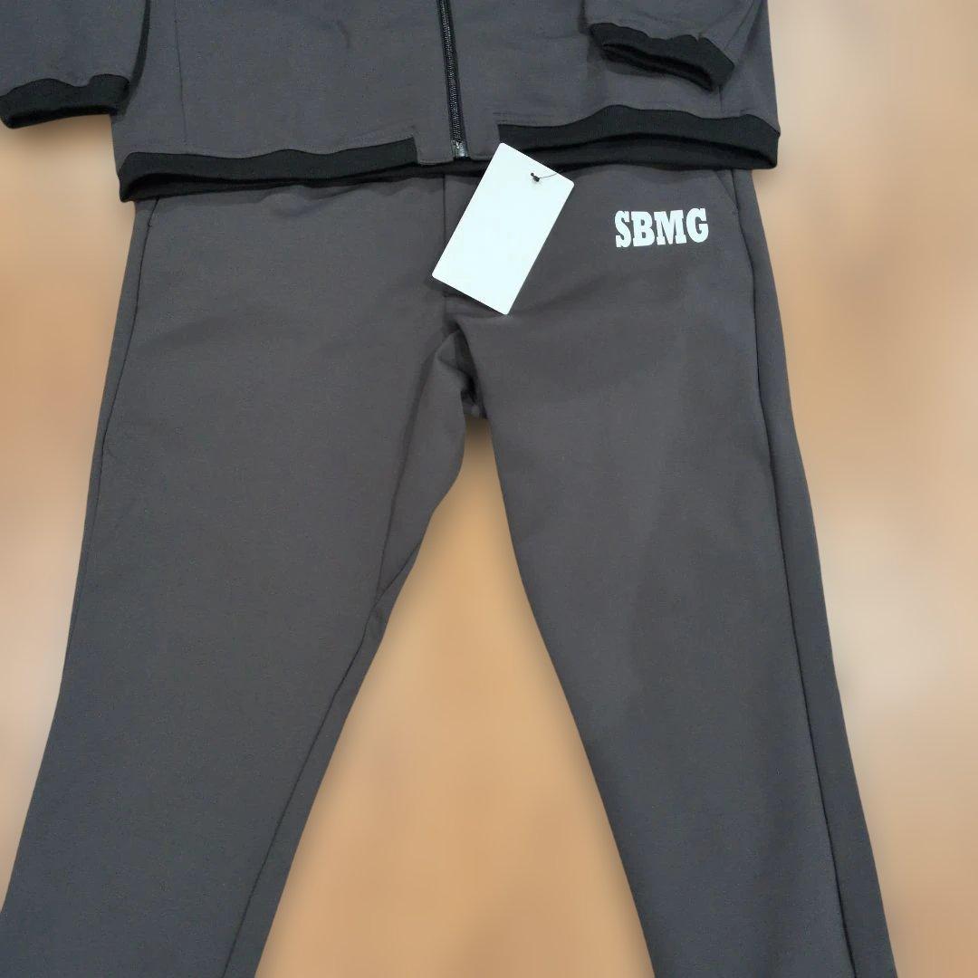 SBMG】ドリブンスウェット セットアップ ジョガーパンツ L チャコール