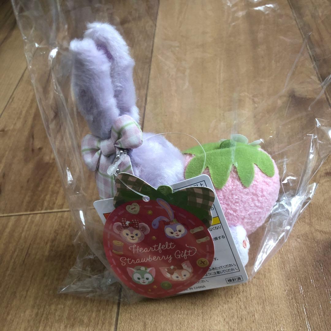 ダッフィー＆フレンズ ハートフェルト・ストロベリーギフト ステラルー ぬいチャ
