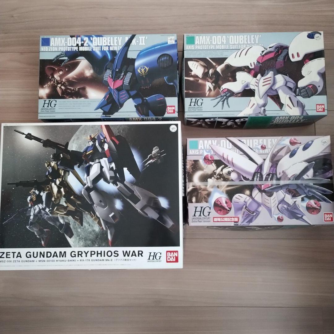 HG Zeta Gundam Gryphios War プラモデル 他3点セット