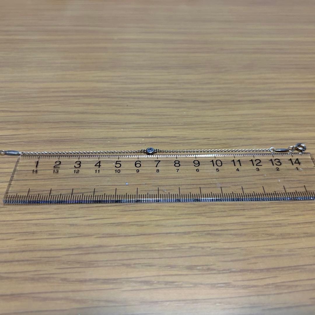 Tiffany & Co. シルバーブレスレット 約15cm タンザナイトの通販はau