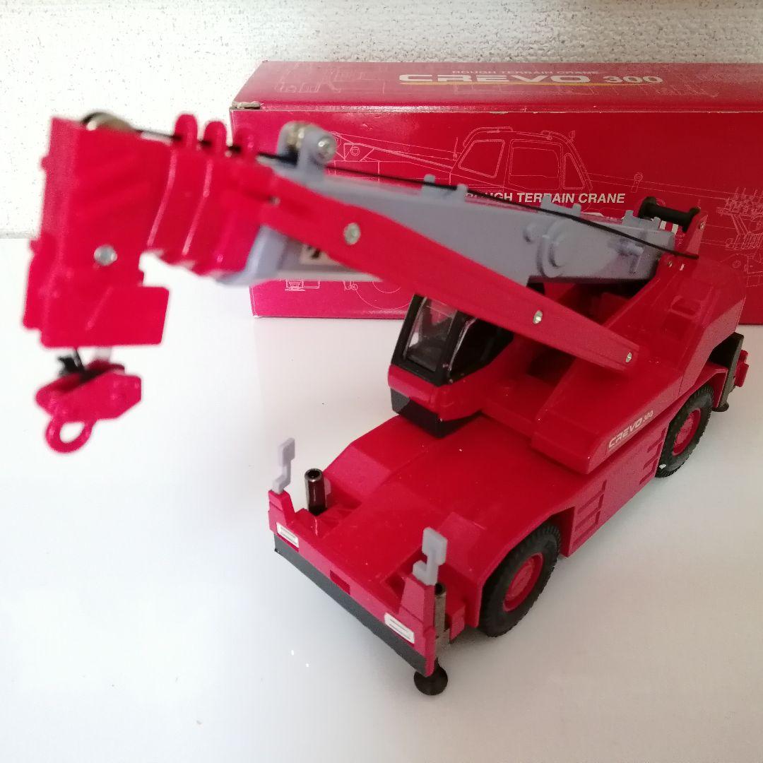 タダノ　ラフテレーン　クレーン　ミニチュア　レア　CREVO 300の赤